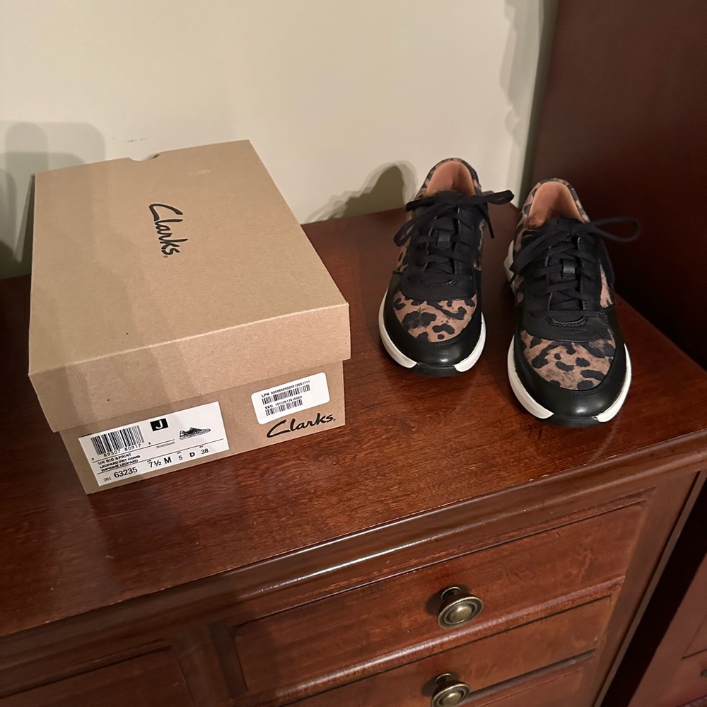 Clark’s tennis shoes